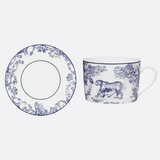 Christian Dior Toile de Jouy Teacup Sets & Dinnerware