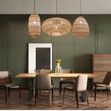 Bamboo Rattan Modern Pendant Light