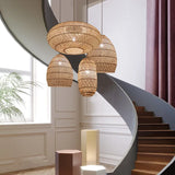 Bamboo Rattan Modern Pendant Light