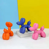 Matte Balloon Dog Statue