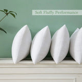 Standard White Throw Pillow Insert