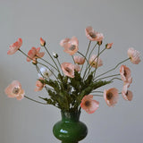 Artificial Poppy Silk Flowers