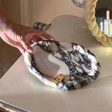 Natural Stone Calacatta Viola Marble Tray