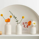 White Ceramic Vases