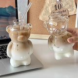 1pc 320ml Bear Shaped Glass