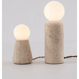 Ceramic Globe Table Lamp