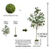 Faux Eucalyptus Tree