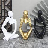 The Thinker Abstract Statues