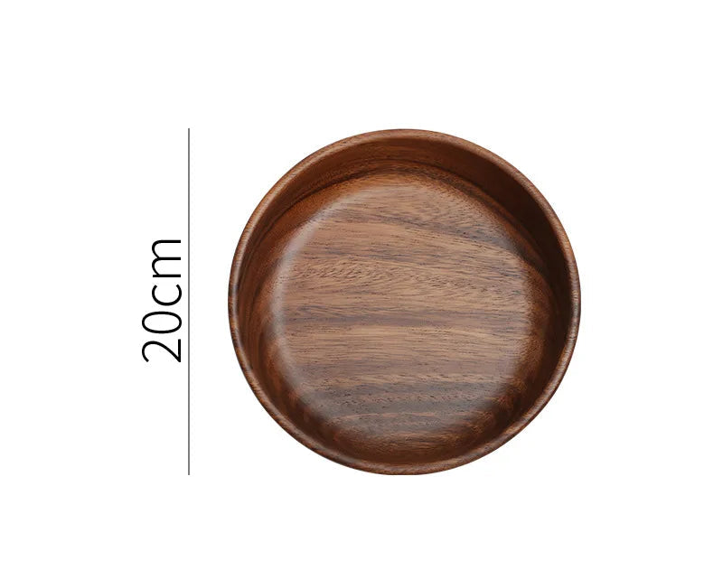 Solid Walnut Wooden Bowl