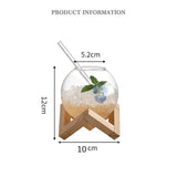Sphere Cocktail Glass with Stand