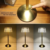 Crystal LED Cordless Table Lamp