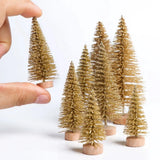 8pc Mini Christmas Trees