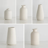 White Ceramic Vases