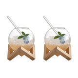 Sphere Cocktail Glass with Stand