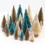 8pc Mini Christmas Trees