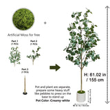 Faux Eucalyptus Tree