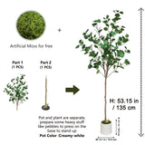 Faux Eucalyptus Tree