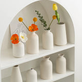 White Ceramic Vases