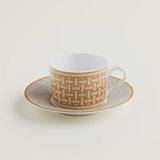 Mosaique au 24 Platinum & Gold Tea Set