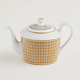 Mosaique au 24 Platinum & Gold Tea Set